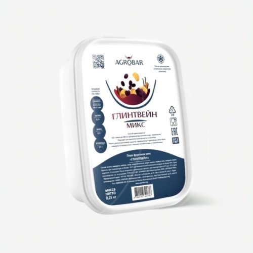 Пюре замороженное AGROBAR Глинтвейн микс 250 г 