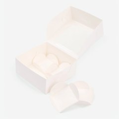 Коробка для 4 моти с окном белая 12х12х5,5 см 293097